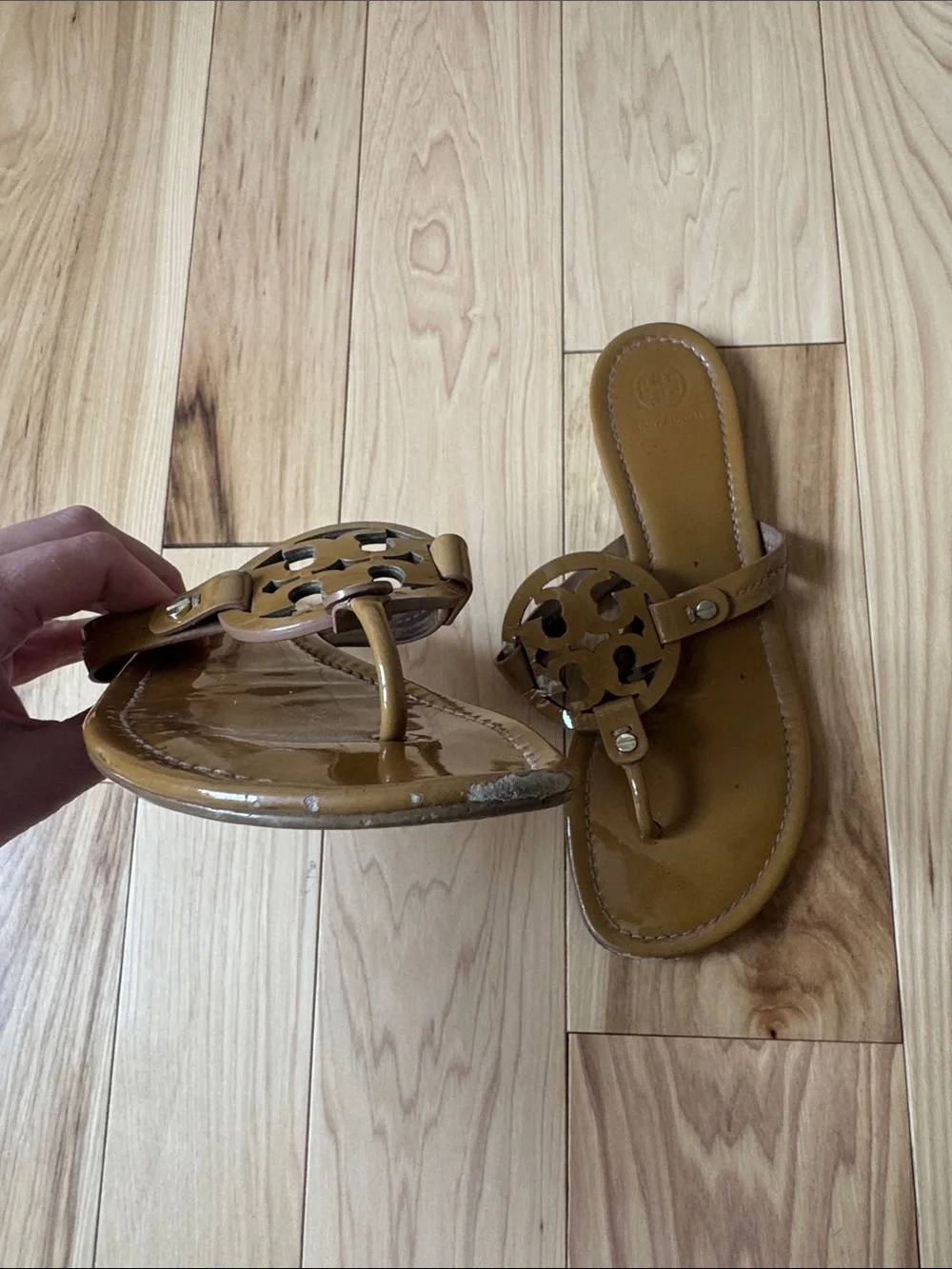 Tory Burch Tan Miller Sandal